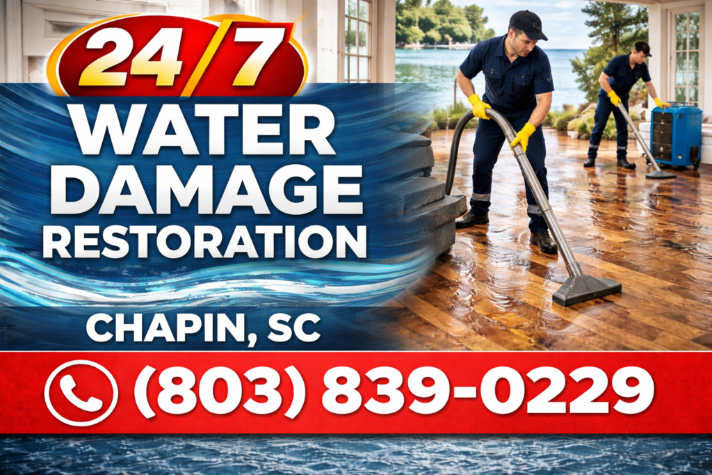 Chapin 24/7 water damage restoration