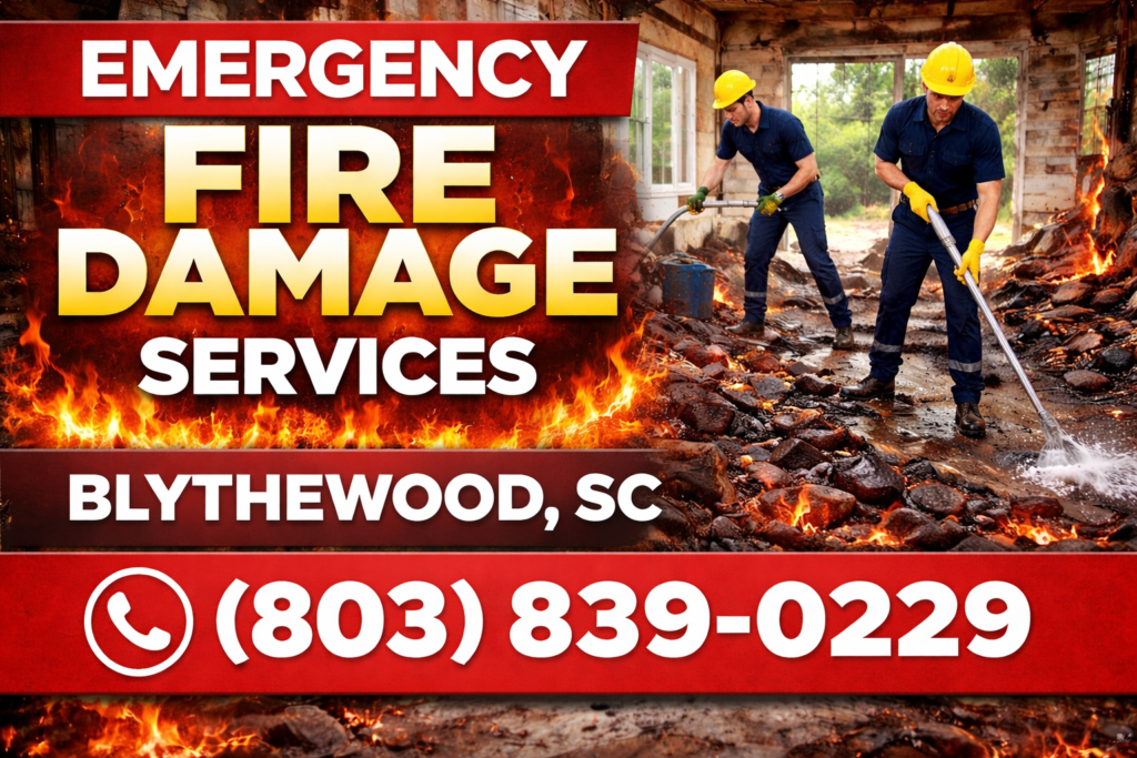 Blythewood Emergency fire damage services