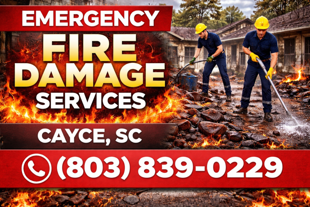 Cayce Emergency fire damage services