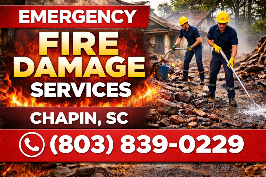 Chapin Emergency fire damage services