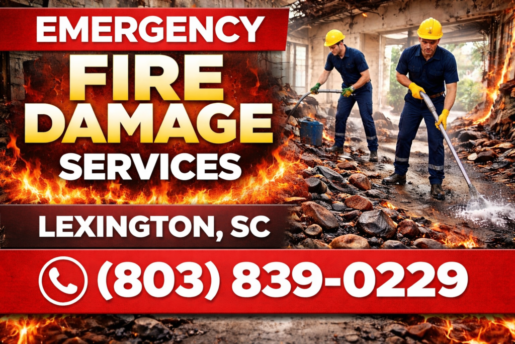Lexington Emergency fire damage services