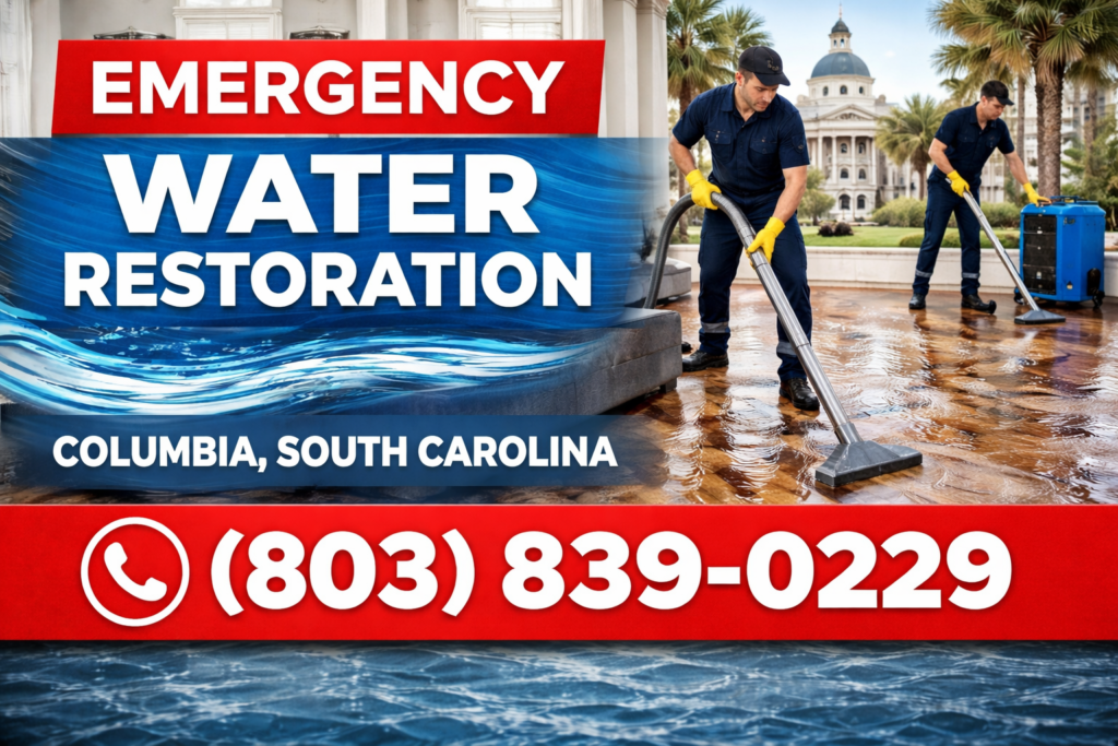 Columbia emergency water restoration