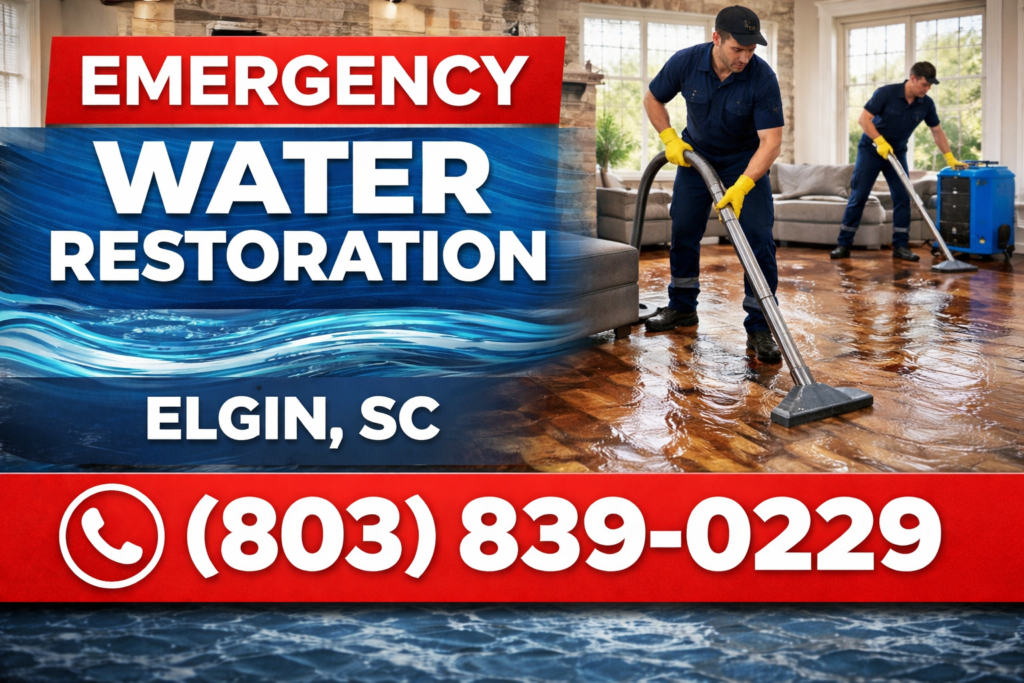 Elgin emergency water restoration