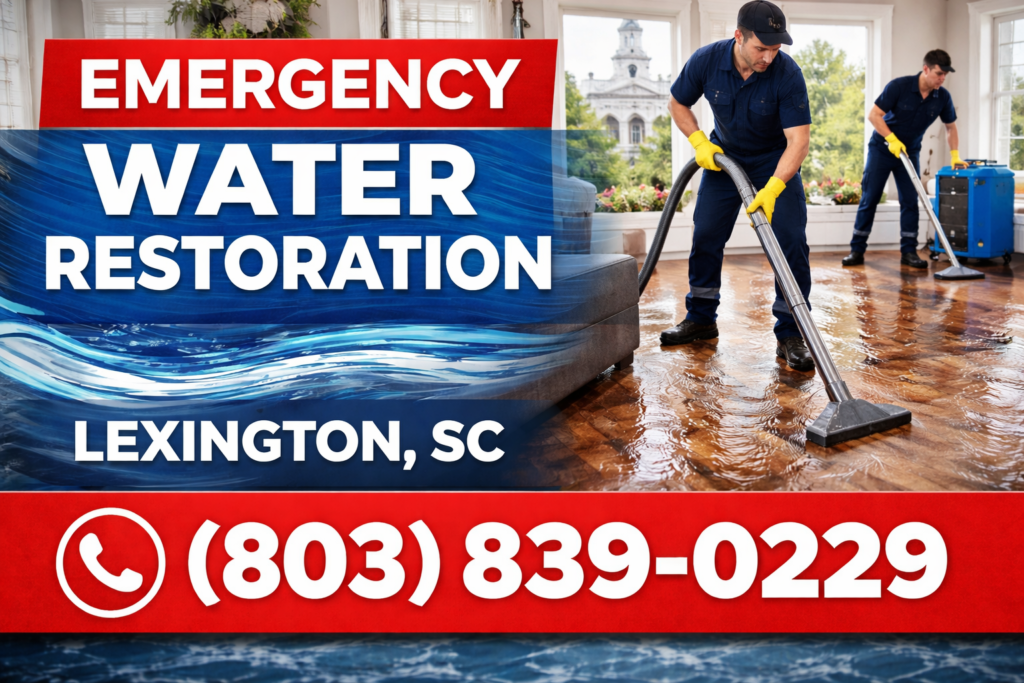 Lexington emergency water restoration