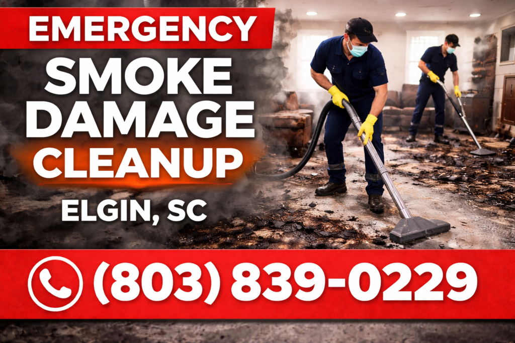 Elgin Smoke damage cleanup