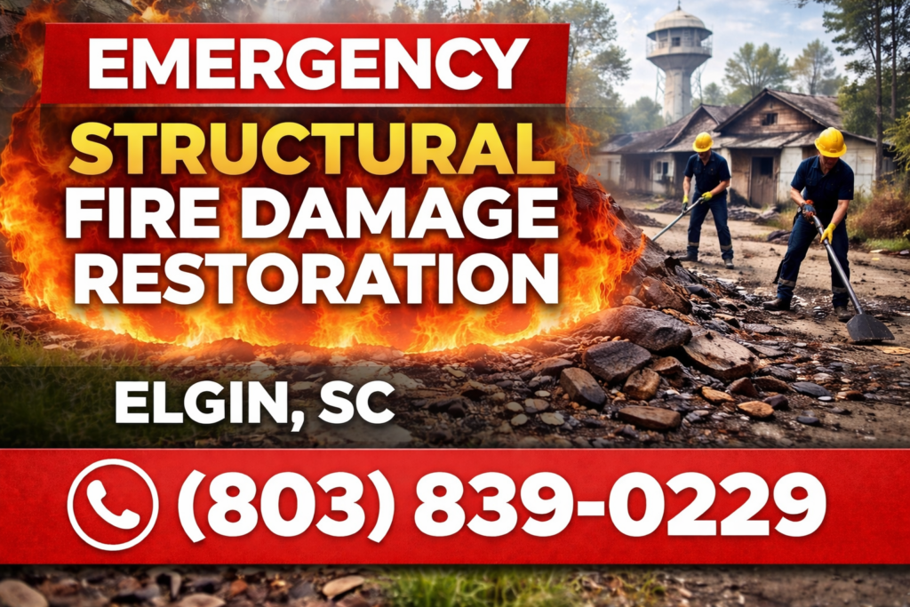 Elgin Structural fire damage restoration