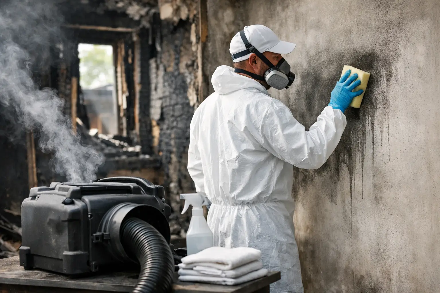 Smoke Odor Removal After House Fire