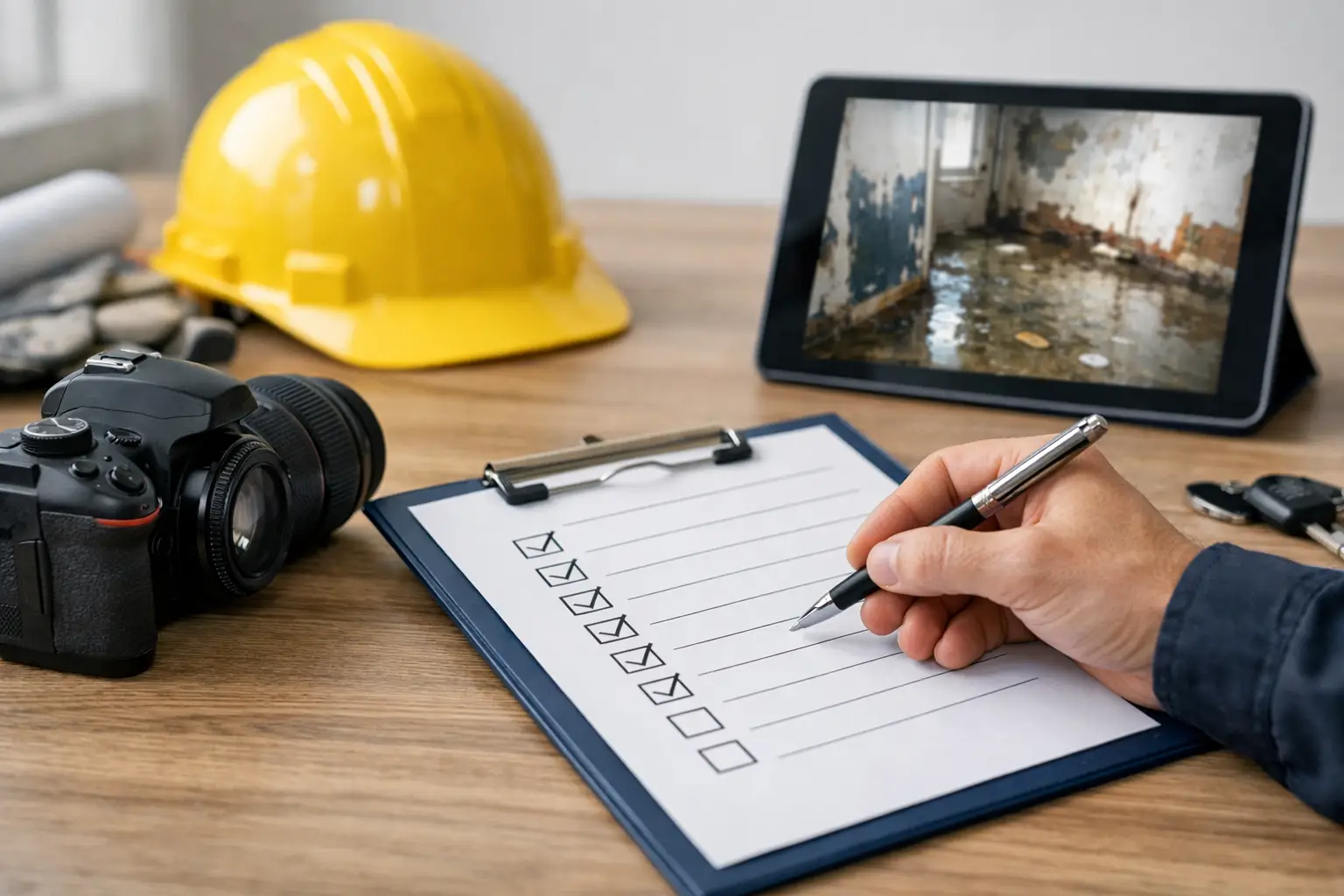 Adjuster Documentation Restoration Checklist