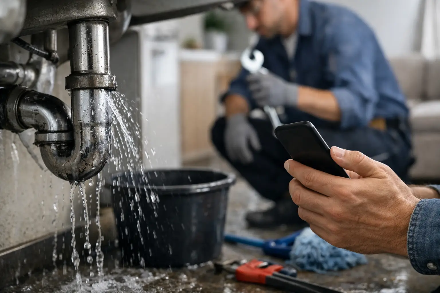 Best Actions After Burst Pipe Damage
