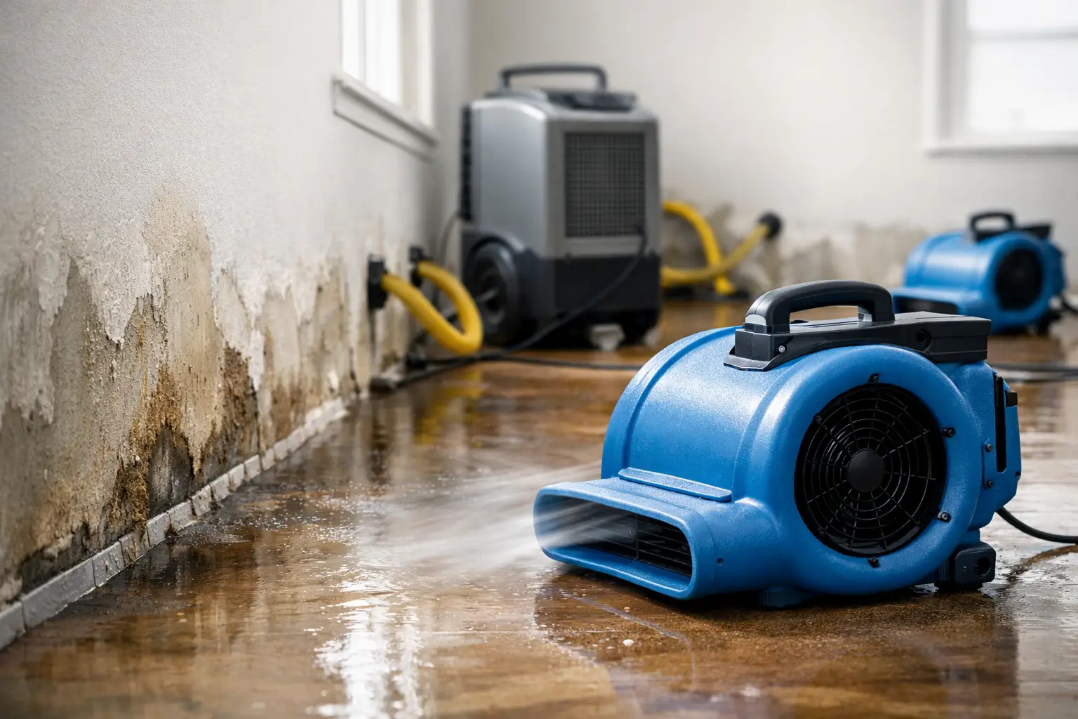 How to Dry Walls After Leak Damage Fast