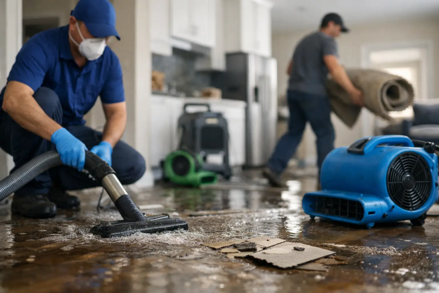 Water Damage Restoration Done Fast