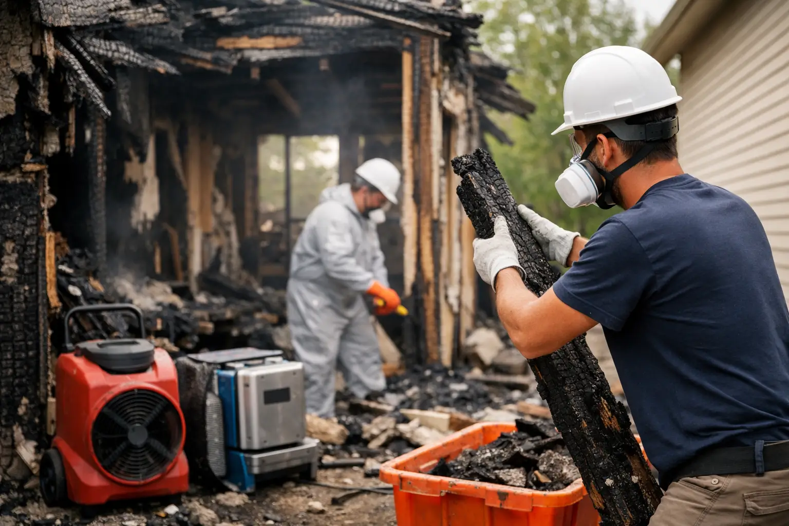 Fire Damage Restoration After a House Fire