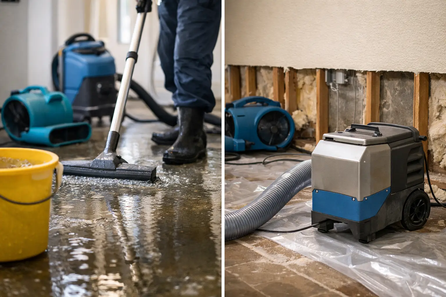 Water Cleanup Versus Water Restoration Explained