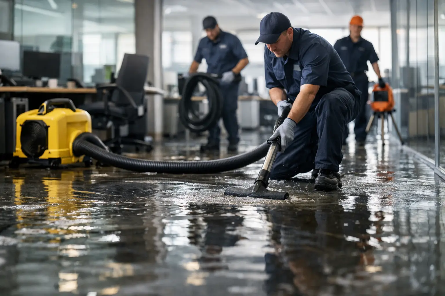 Commercial Water Intrusion Response in 24 Hours