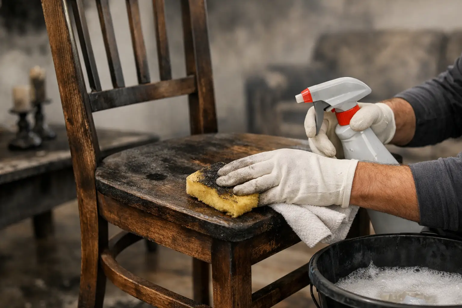 How to Clean Smoke Damaged Furniture Safely
