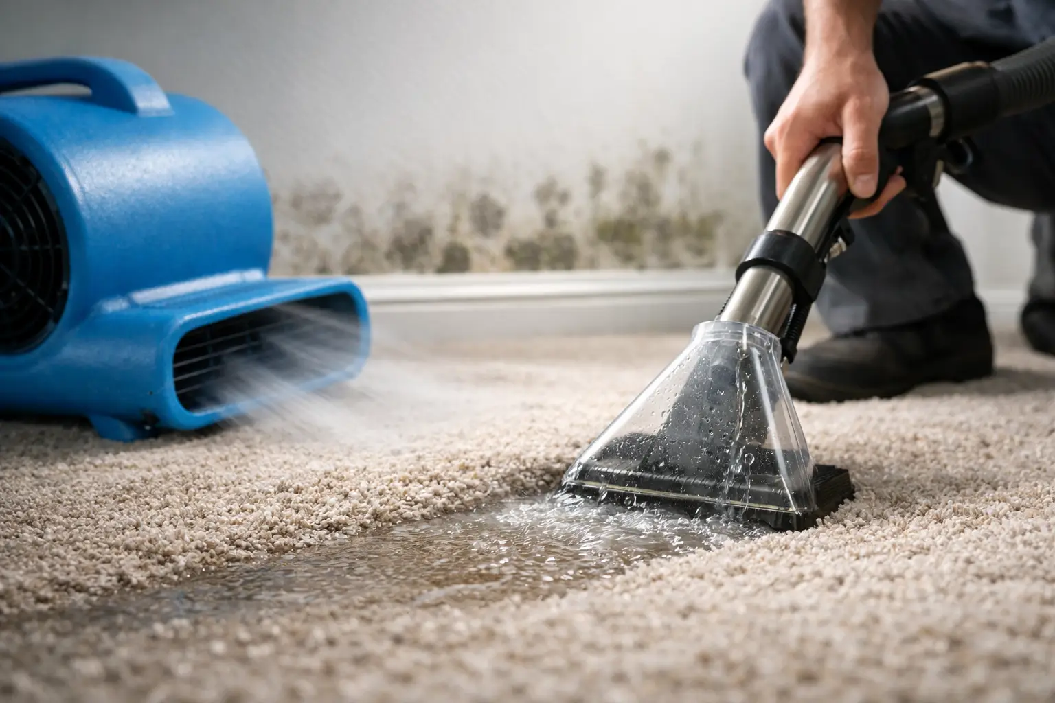 How to Dry Wet Carpet Before Mold Takes Hold
